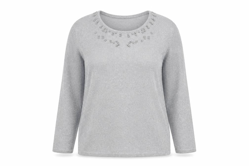 Eastex Women's Grey Pullover Jumper Size 12