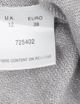 Eastex Women's Grey Pullover Jumper Size 12