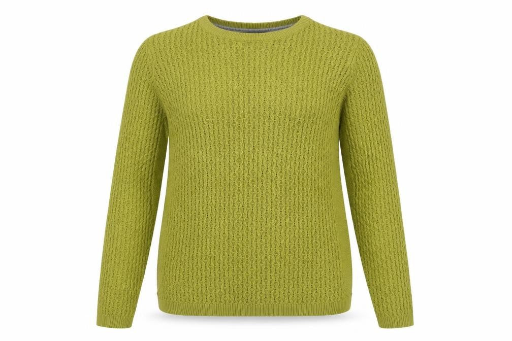 ISLE Women's Green Pullover Jumper, Size S