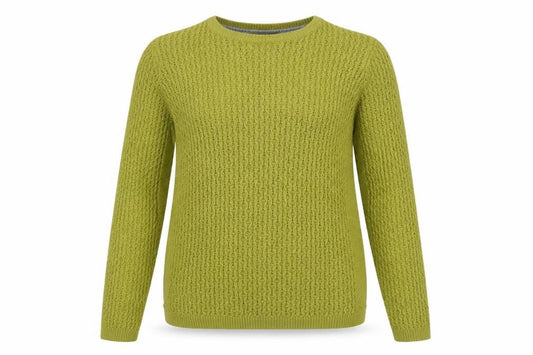 ISLE Women's Green Pullover Jumper, Size S