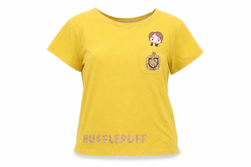 Harry Potter Teens Yellow T-Shirt in Plus Size 14-16