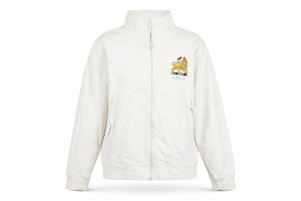 Skinfit White Cotton Unisex Jacket M Long Sleeve Casual
