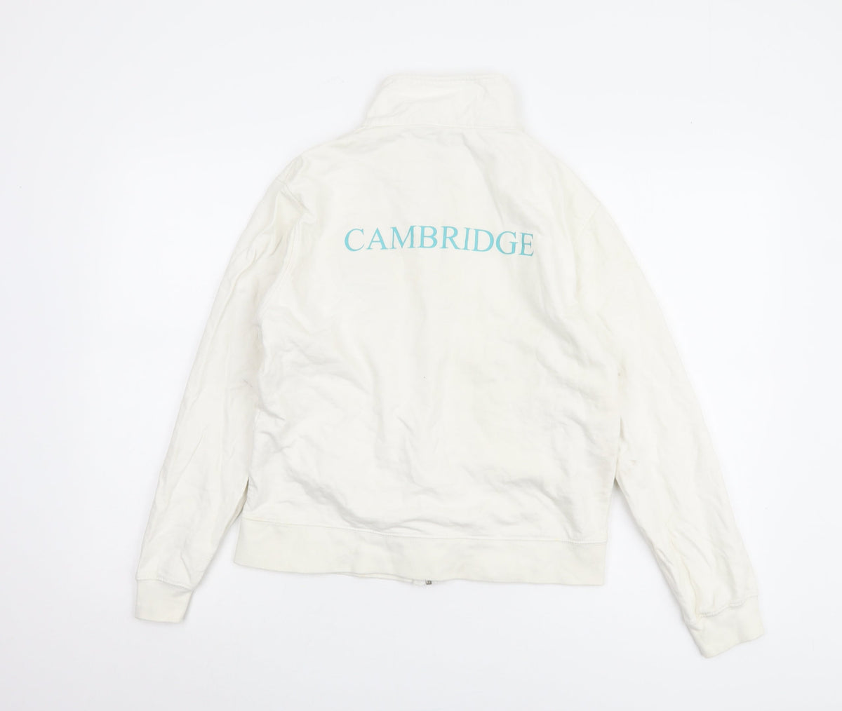 Skinfit White Cotton Unisex Jacket M Long Sleeve Casual