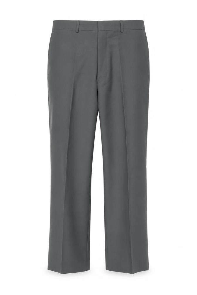 Lucci Men’s Grey Straight Trousers 40 S