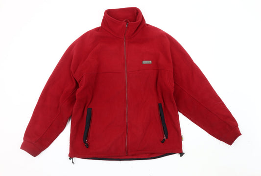 Regatta Men's Red Fleece Jacket M with Full Zip