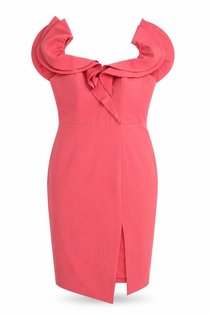 New Look Women Red Bodycon Dress, Size 12, Party Style