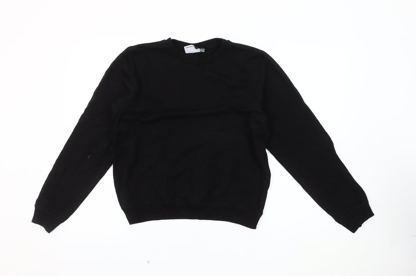 ASOS DESIGN Women's Black Pullover Sweatshirt Size 10