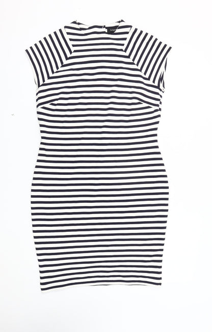 Marks & Spencer Women's Striped Sheath Dress Size 14