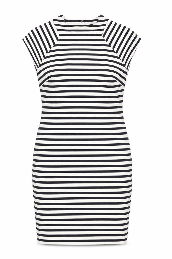 Marks & Spencer Women's Striped Sheath Dress Size 14