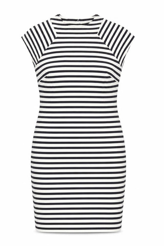 Marks & Spencer Women's Striped Sheath Dress Size 14