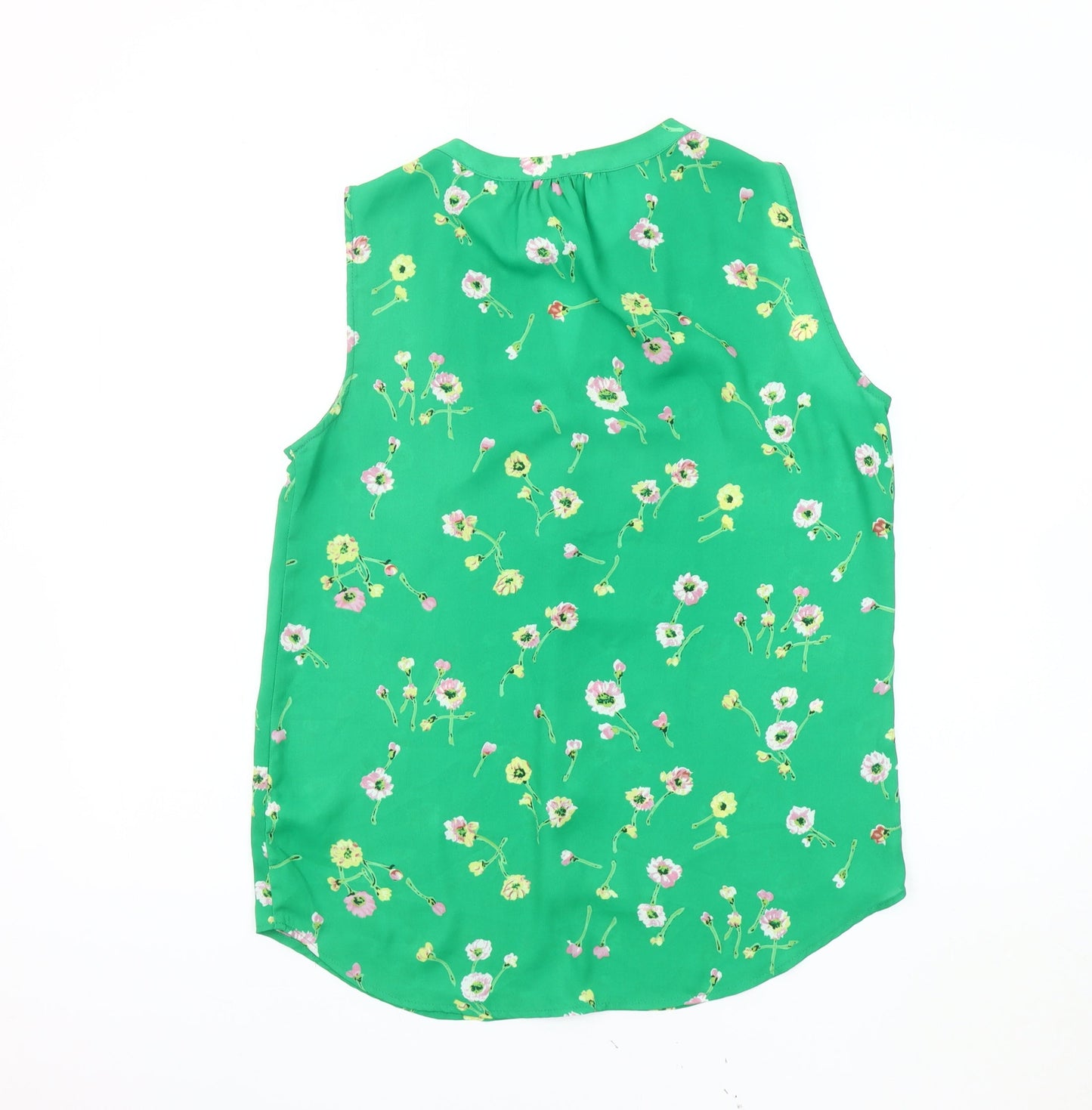 Rachel Zoe Women's Green Floral Blouse, Size S