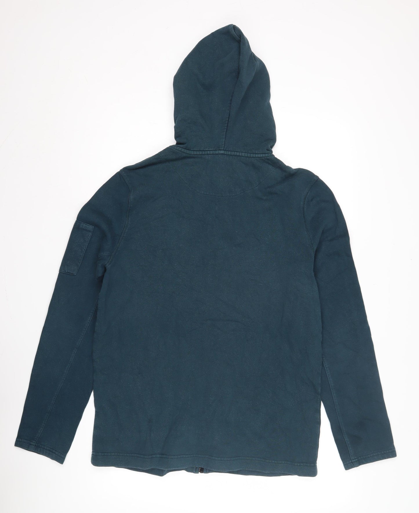 River Island Men's Blue Full Zip Hoodie, M