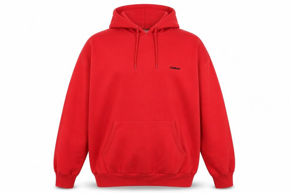 Donnay Men’s Red Pullover Hoodie XL Logo