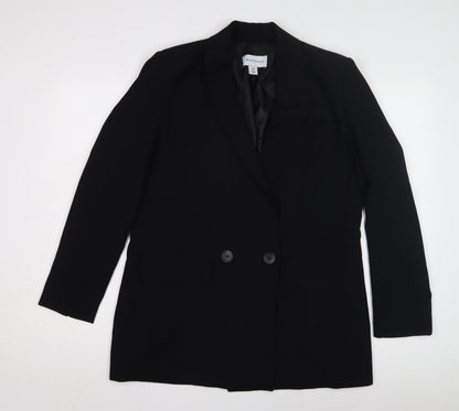 Warehouse Women's Black Blazer Size 10 Regular