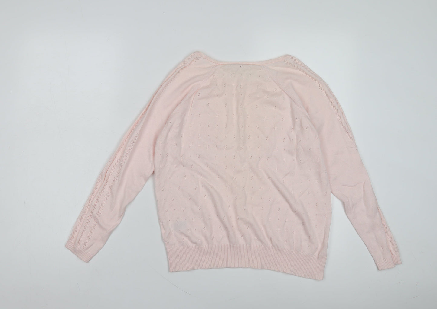 Marks and Spencer Women's Pink Pullover Jumper, Size 14