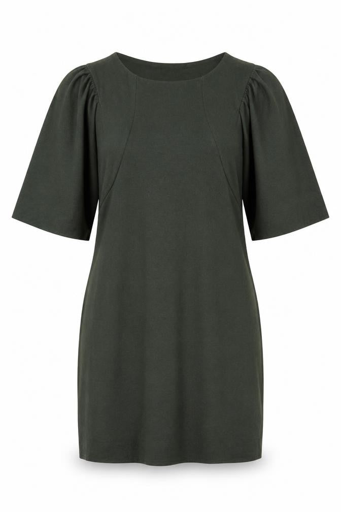 COS Women's Green Dress, Size M, Elegant Casual