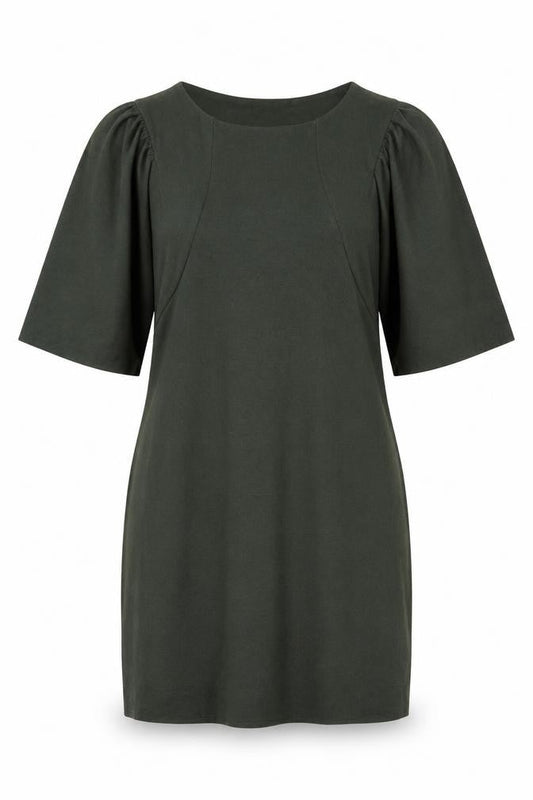 COS Women's Green Dress, Size M, Elegant Casual