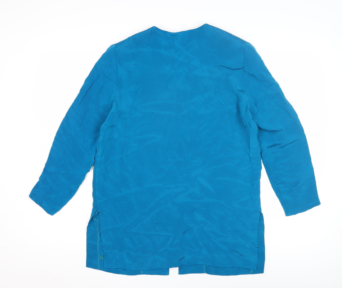 Adrianna Papell Women Blue Top, Size 2, Petites