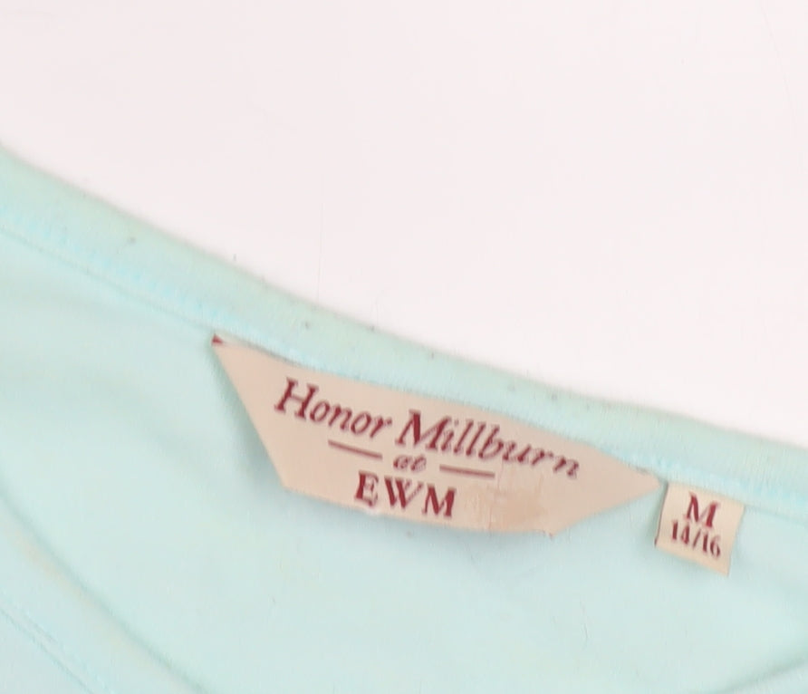 Honor Millburn Women's Blue Cotton Top Size 14