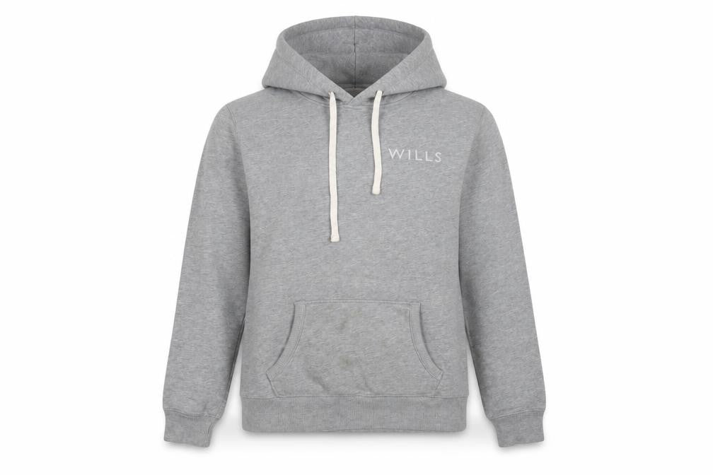 Jack Wills Women's Grey Pullover Hoodie Size 12