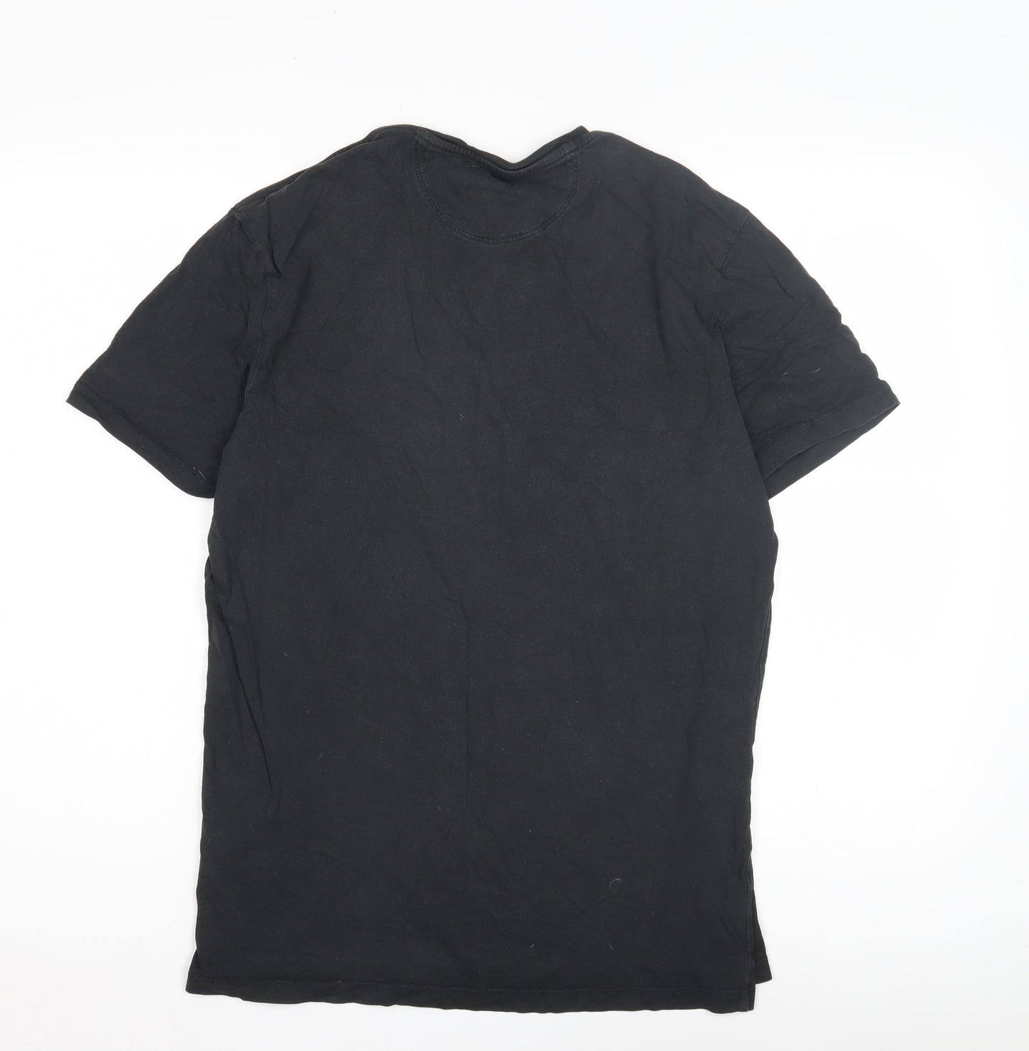 Levi's Black Men's T-Shirt, Short Sleeve, M, Cotton