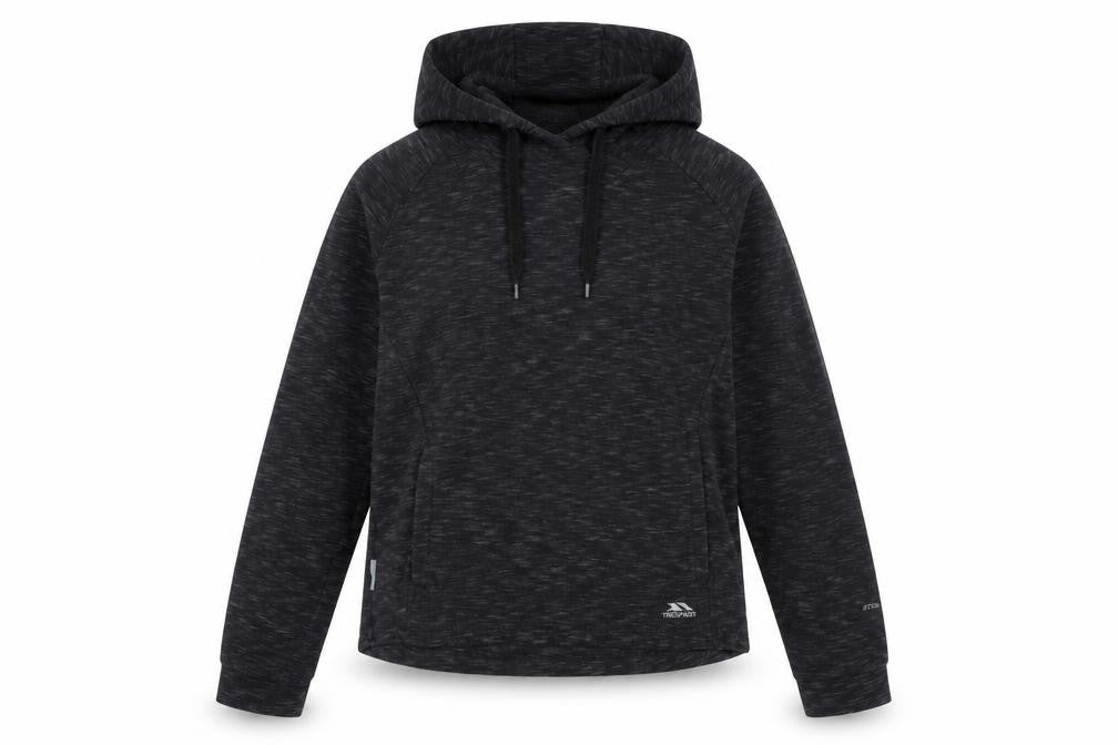 Trespass Unisex Black Pullover Hoodie Size 12