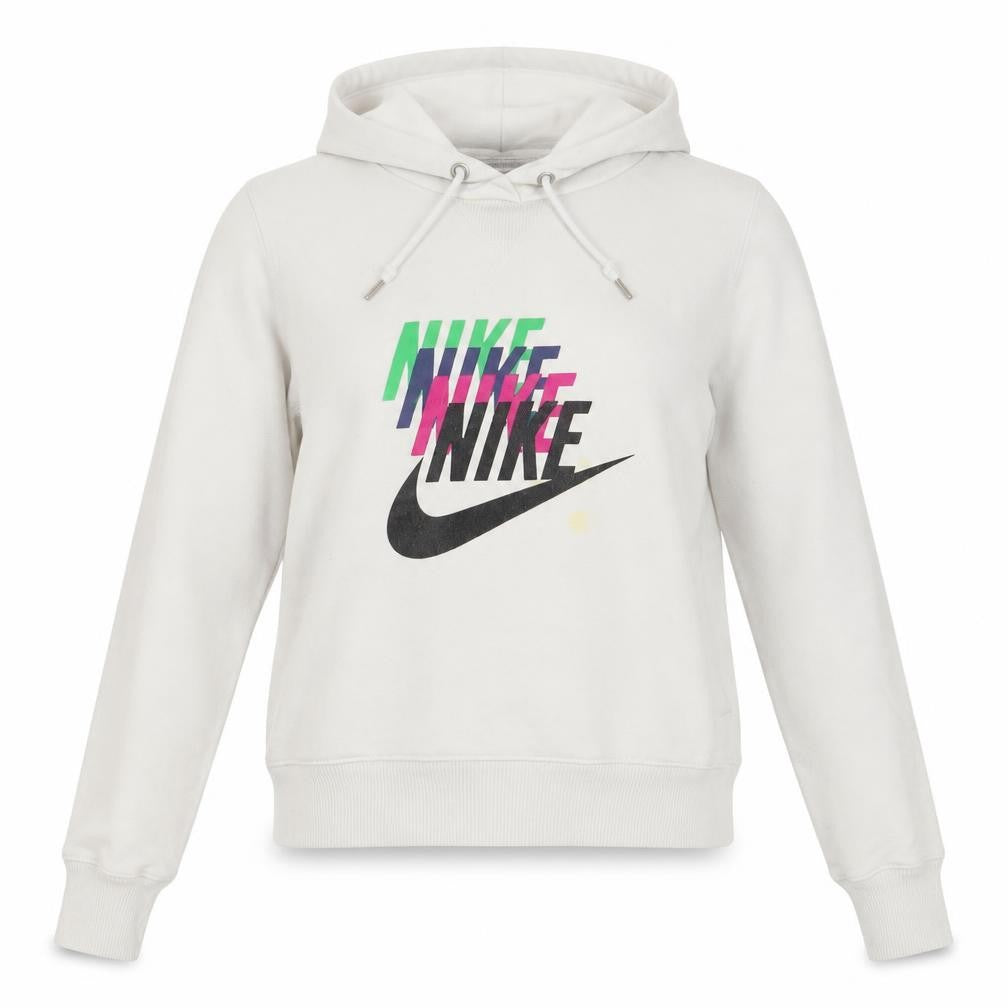 Nike Women's White Pullover Hoodie Size 8