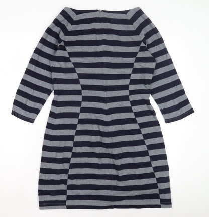 Gap Women's Striped Shift Dress, Multicoloured M