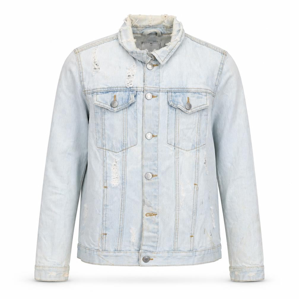 Brave Soul Women's Blue Denim Jacket M Casual