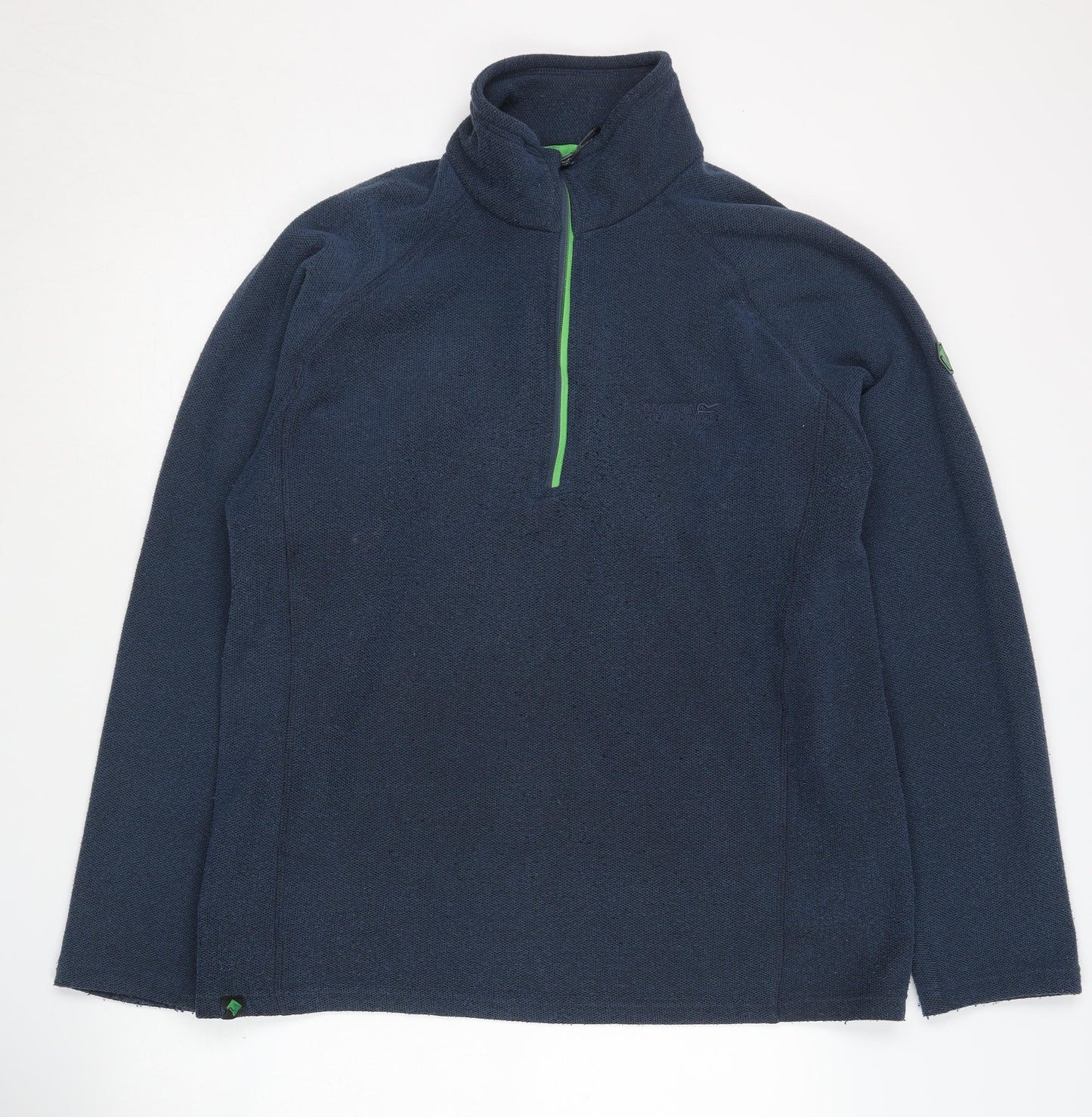 Regatta Great Outdoors Men's Blue Fleece 1/2 Zip Pullover L