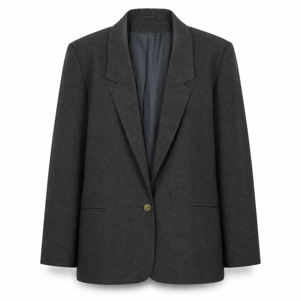 Debenhams Women's Grey Blazer Size 12 Regular Fit