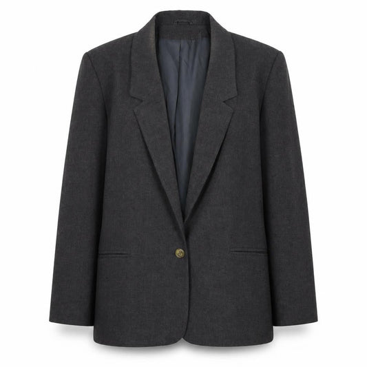 Debenhams Women's Grey Blazer Size 12 Regular Fit