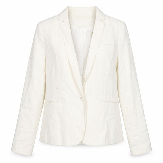 ASOS Women's Ivory Blazer Size 12 Relaxed Fit Elegant