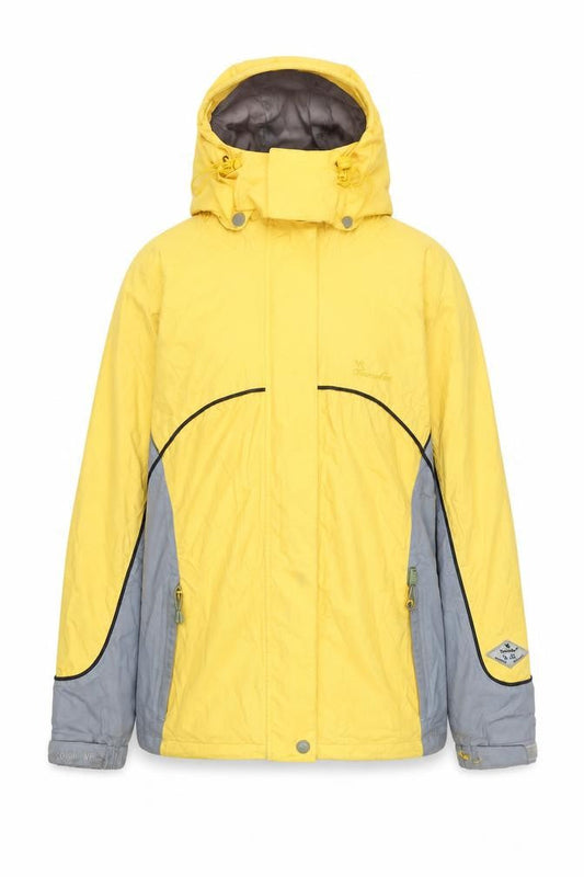 Traveler Women's Yellow Parka Jacket, Size 2, Waterproof