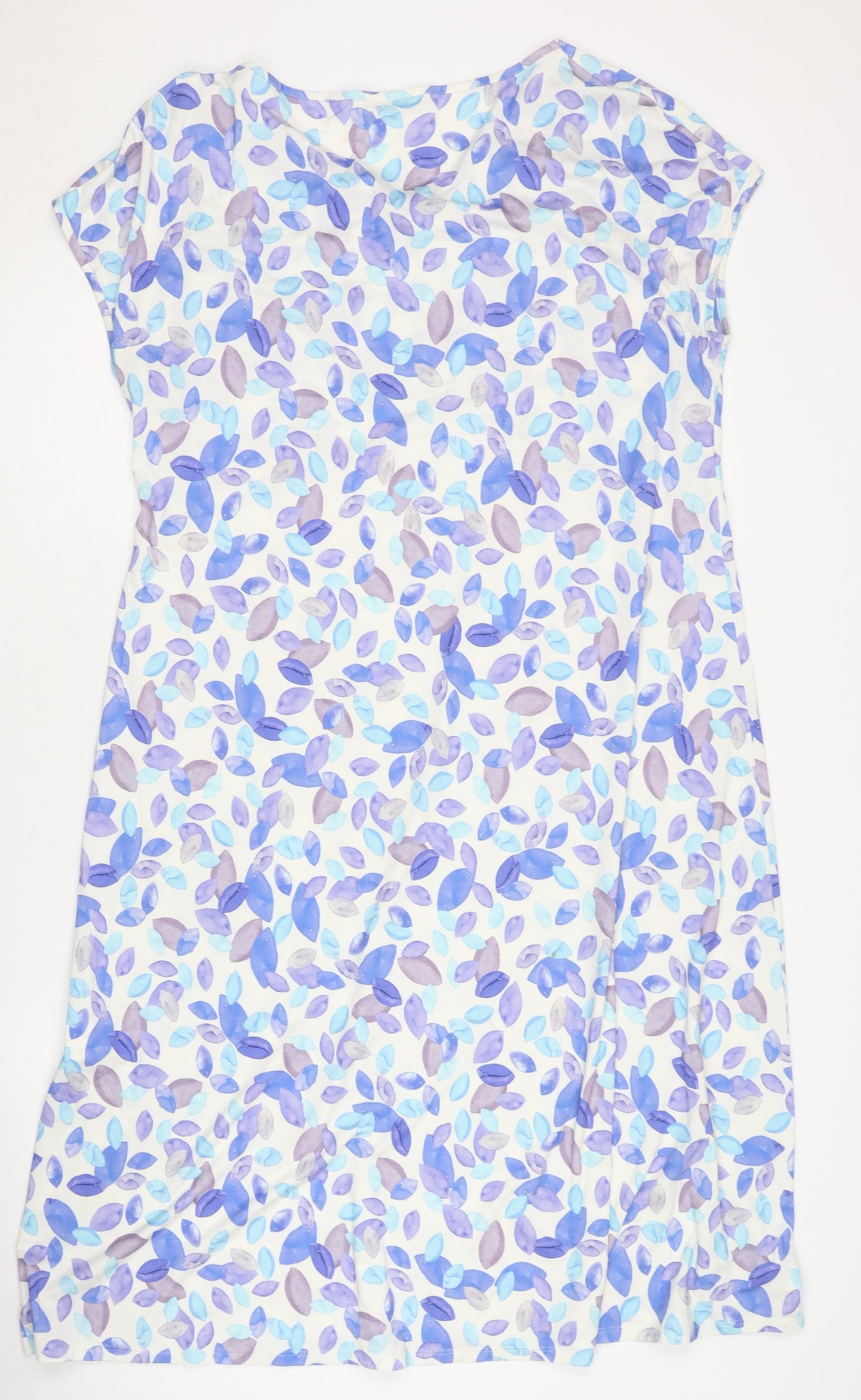 David Nieper Multicoloured Floral Jersey Dress - Size 20