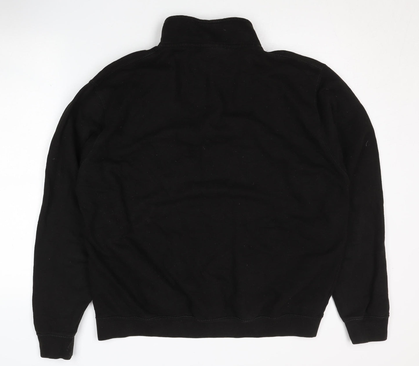 decade Men's Black Sweatshirt L High Neck