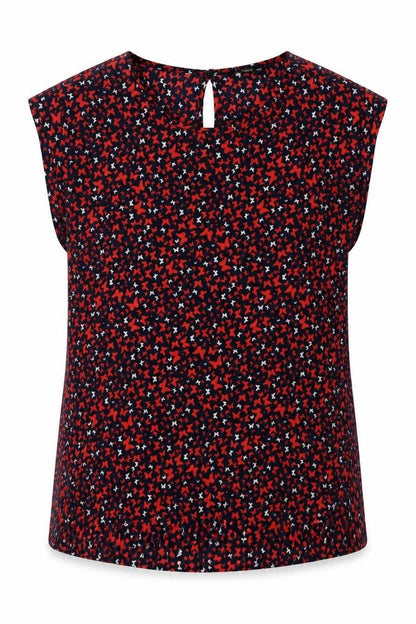 Oasis Women's Multicoloured Geometric Blouse