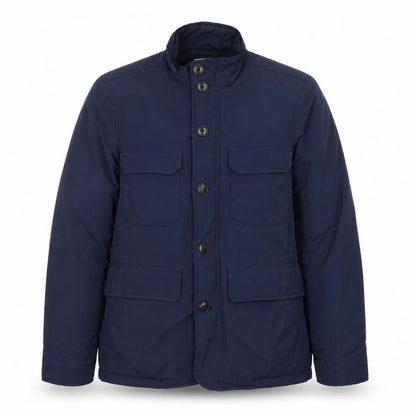 Boden Men's Blue Military Jacket, Size S