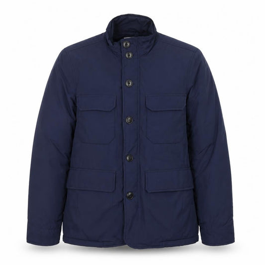 Boden Men's Blue Military Jacket, Size S