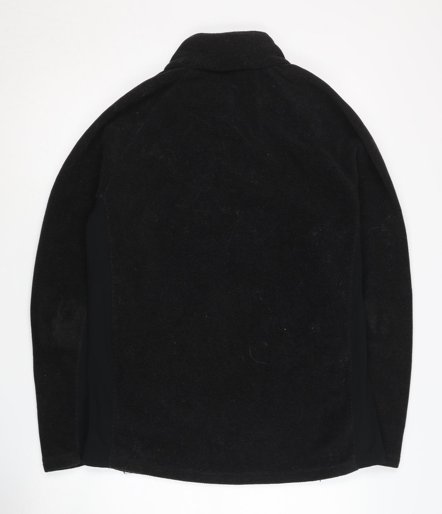 North Ridge Men's Black 1/4 Zip Fleece Sweatshirt M