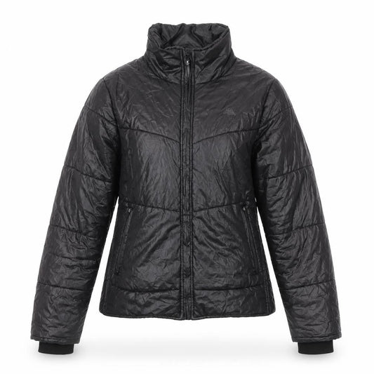 Kappa Unisex Black Puffer Jacket M - Full Zip Style