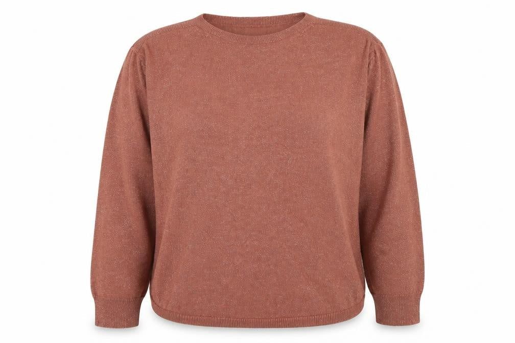 Oasis Women's Brown Pullover Jumper Medium