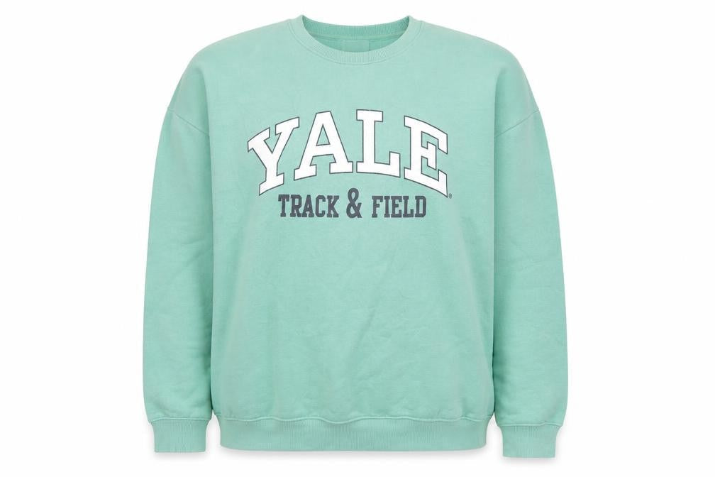Yale University XL Green Unisex College Sweatshirt