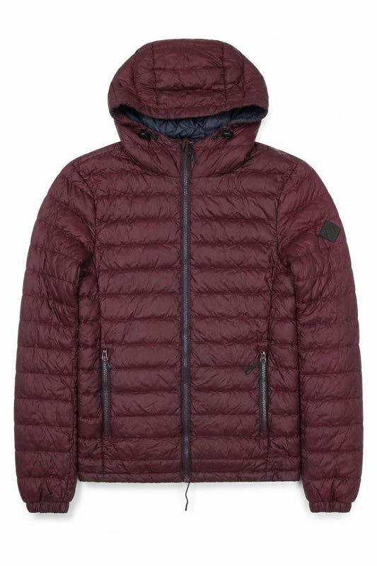Next Men's Red XS Puffer Jacket with Hood