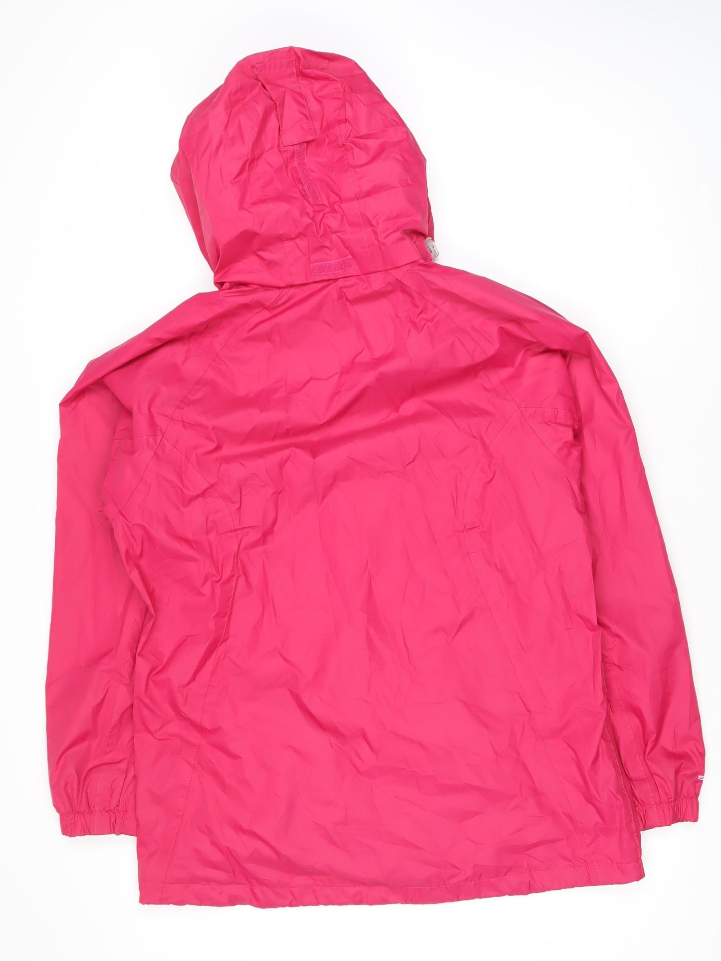 Regatta Women's Pink Waterproof Hooded Rain Jacket Size 12