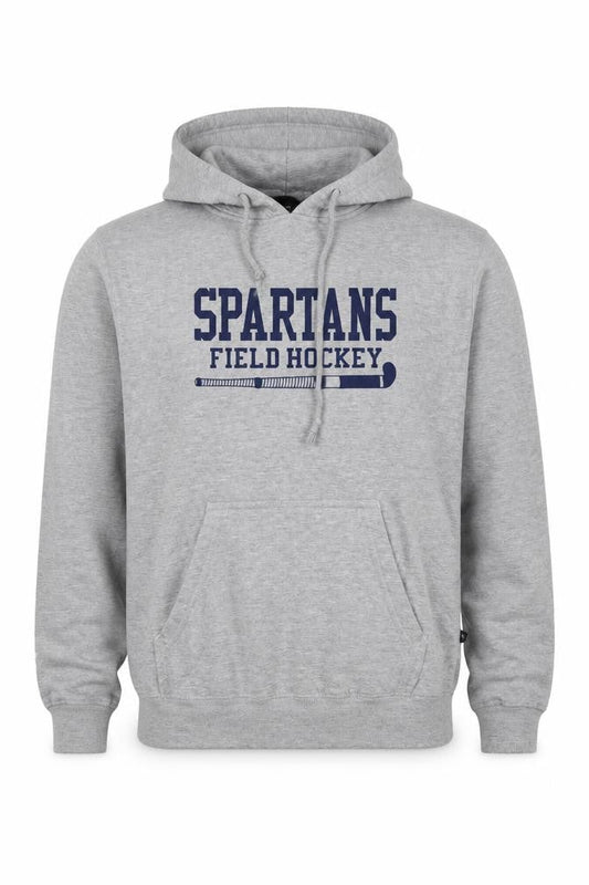 Pennant Men's Grey Pullover Hoodie - Size S, Sports Style