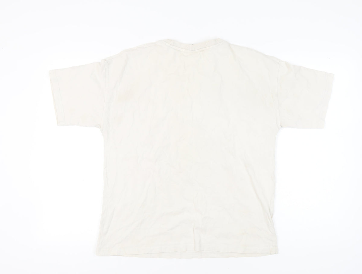 Disney Mickey Mouse Unisex White T-Shirt Size 10