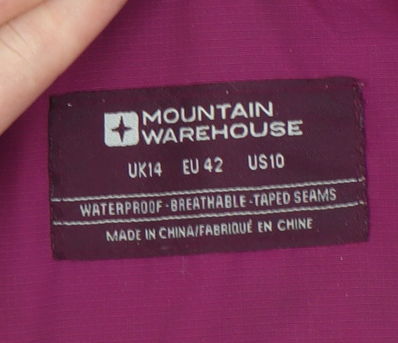 Mountain Warehouse Women's Purple 3-in-1 Jacket Size 14