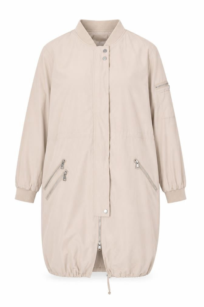 Next Women's Beige Long Jacket, Size 14, Petites