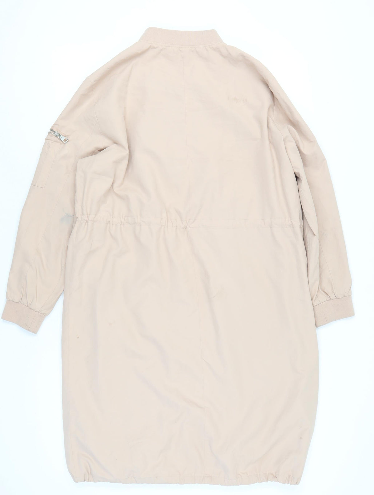 Next Women's Beige Long Jacket, Size 14, Petites